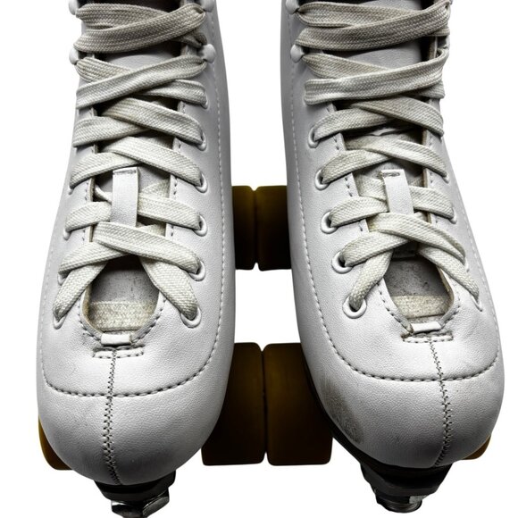 Sure-Grip International Roller Skates Women Size 5 White Sonic Wheels EUC - Picture 5 of 12